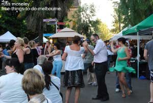 Dancing at Abbotsford Suppermarket