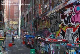Check out this famous Graffitti covered street