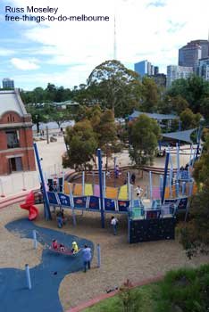 Birrarung Marr playground
