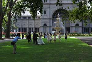 The famous Hochgurtel Fountain