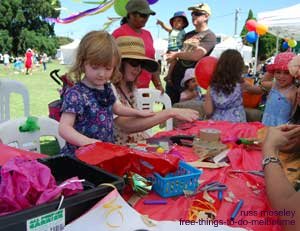 Party in the Park Arts and Craft stall