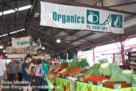 Queen Victoria market stall