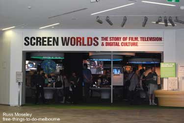 Australian Centre for the Moving Image - Screen Worlds exhibition