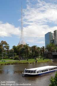 Arts Centre from Yarra River