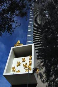Eureka Tower Giant Golden Bees