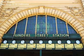 Flinders Street Railway Station Clocks