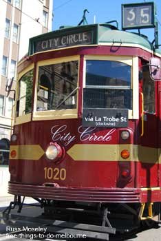 City Circle Tourist Tram Melbourne